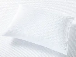 روبالشی تک عددی ضد آب سایز 50×70 رنگ سفید انگلیش هوم
