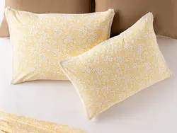 روبالشی لیبرتی بلوم کتونی 2 ست 50×70 سانتی متر زرد. انگلیش هوم