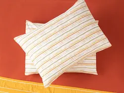 روبالشی 2 بسته پنبه ای Soleil Aquarelle 50×70 سانتی متر زعفرانی – زرد انگلیش هوم