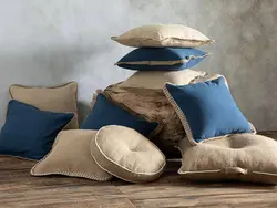 کوسن پر از شن 40 سانتی متر بژ انگلیش هوم