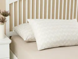 روبالشی ست دو عددی نخی طرحدار سایز 50×70 رنگ بژ انگلیش هوم