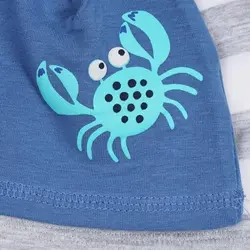 ست کلاه نوزادی طرح خرچنگ برند کول کلاب لهستان – کد cocu6 Lobster Cool Club Baby Hat Set