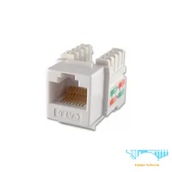 کیستون شبکه اشنایدر اکتاسی CAT6 UTPSchneider Actassi CAT6 UTP Keystone