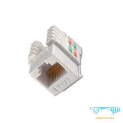 کیستون شبکه اشنایدر اکتاسی CAT6 UTPSchneider Actassi CAT6 UTP Keystone