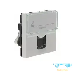 کیستون شبکه لگراند CAT6A SFTP دو ماژول پهن Keystone Legrand CAT6A SFTP Dual Wide Module