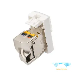 کیستون شبکه لگراند CAT6A UTP یک ماژول باریک Keystone Network Legrand CAT6A UTP One slim modules
