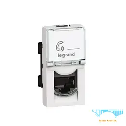 کیستون شبکه لگراند CAT6 UTP یک ماژول باریک Keystone Legrand CAT6 UTP Network A slim module