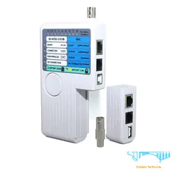 تستر شبکه 4 کاره طرح فولRemote Cable RJ11/RJ45/USB/BNC Tester