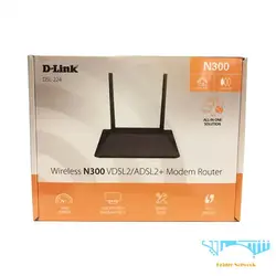 مودم دی لینک VDSL2 مدل 224_DSLسری New face D-Link DSL-224 VDSL2 and ADSL2 Plus N300 Wireless Router