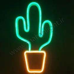 تابلو نئون کاکتوس