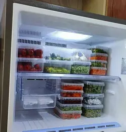 ظروف فریزری درب دار 1200 سی سی