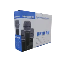 میکروفون دینامیک اکو چنگ مدل beta 58 + قیمت زمستان1402