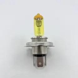 لامپ خودرو MKS / پایه H4 مدل Yellow ولت 12