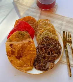 زولبیا و گوشفیل رژیمی