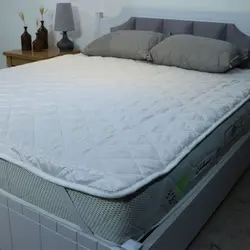 پد محافظ پشمی تشک تخت میقان سایز 70