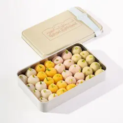 جعبه توت مارزیپان هدیه