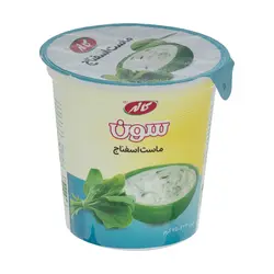 ماست اسفناج سون 750 گرمی کاله