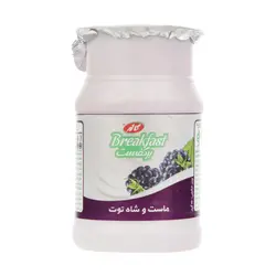 ماست و شاه توت کاله