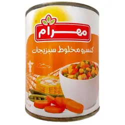 کنسرو مخلوط سبزيجات مهرام