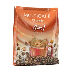 پودر قهوه فوری 1 × 4 کلاسیک 24 ساشه 18 گرمی مولتی کافه