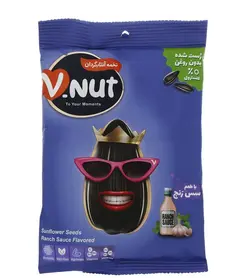 تخمه آفتابگردان با طعم سس رنچ  105 گرم وی نات