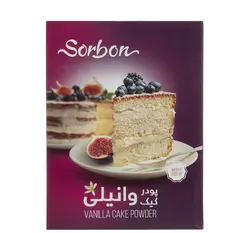 پودر کیک وانیلی 500 گرم سوربن