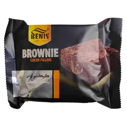 کیک براونی با مغز کرم کاکائو بنیس