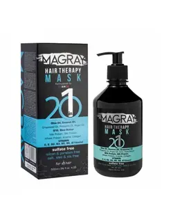 ماسک 20 کاره بعد از حمام سولفات فری ماگرای MAGRAY مناسب انواع مو حجم 500 میل