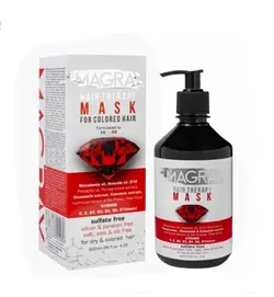 ماسک مو سولفات فری ماگرای MAGRAY موهای خشک و رنگ شده حجم 500 میل