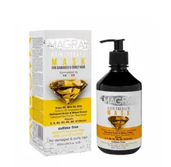 ماسک مو فری سولفات ماگرای MAGRAY موهای آسیب دیده فر و مجعد حجم 500میل