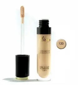 کانسیلر دو کاره مایع میچانو شماره ۱۲۰ مدل Longwear Michano concealer no.120
