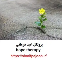 پروتکل امید درمانی hope therapy