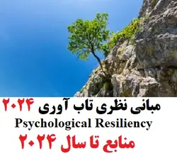 مبانی نظری تاب آوری ۲۰۲۴