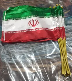 پرچم دستی ساتن ۳۰×۴۰