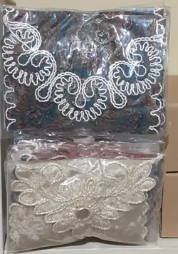 جانماز پاکتی مخمل و دکمه دار