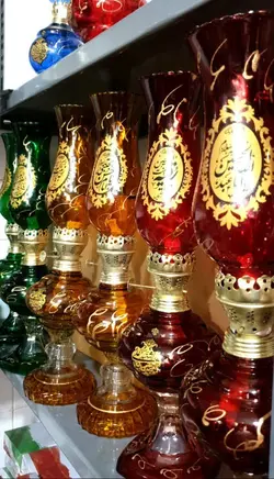 چراغ لاله نفتی بزرگ تک کارتن