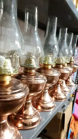 چراغ نفتی فلزی ۴۵ سانتی
