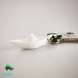 دسته کلید قایق کاغذی