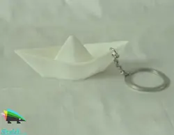 دسته کلید قایق کاغذی