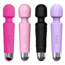 ماساژور و ویبراتور طبی شارژی (سیلیکون با کیفیت) high quality massager +A