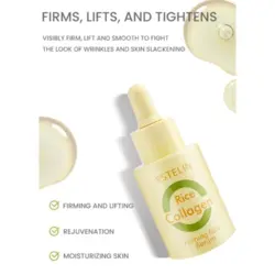 سرم صورت برنج و کلاژن خالص استلین