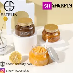 اسکراب صورت و بدن ویتامین سی و زردچوبه استلین