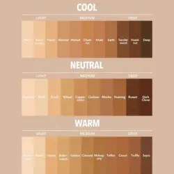 کرم پودر مات شیگلم رنگ شل فایر FAIR