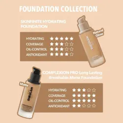 کرم پودر مات شیگلم رنگ شل فایر FAIR