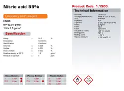 اسید نیتریک 55% گرید USP نوترون شیمی