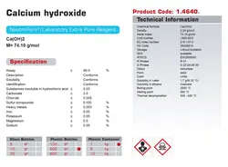قیمت|خرید|فروش|کلسیم هیدروکساید (گرید JP)|نوترون