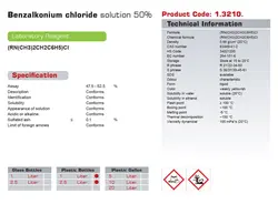 قیمت|خرید|فروش|بنزالکونیوم کلراید 50% (گرید Laboratory)|نوترون