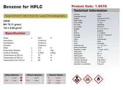 قیمت|خرید|فروش|بنزن (گرید Hplc)|نوترون