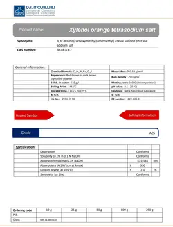 زایلنول اورنج گرید ACS | دکتر مجللی