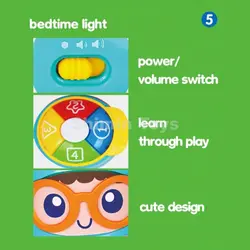 تعادلی موزیکال هولا تویزHappy Baby Soother & Activity Toy 3122